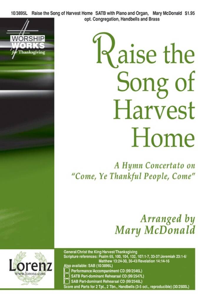 Raise The Song Of Harvest Home